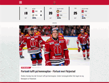 Tablet Screenshot of orebrohockey.se